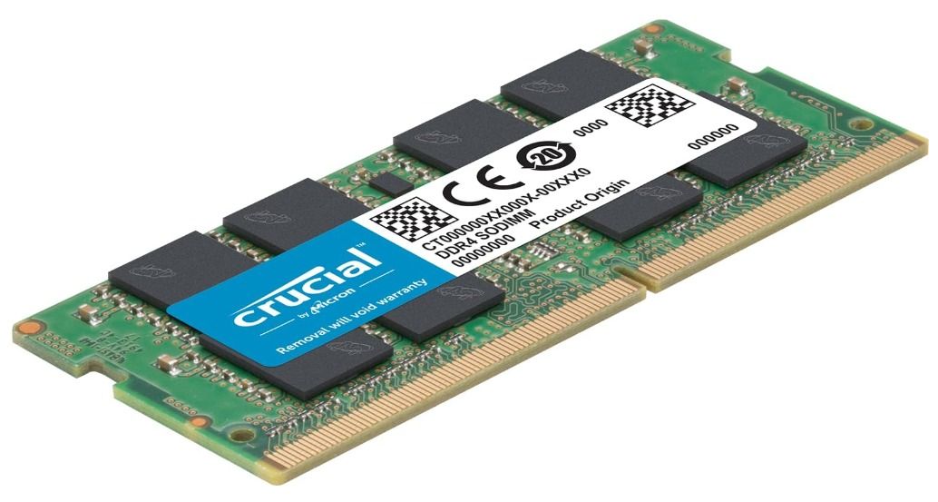 Crucial SODIMM RAM 32GB Kit 2x16GB DDR4 3200MHz CL22 1.2V Non