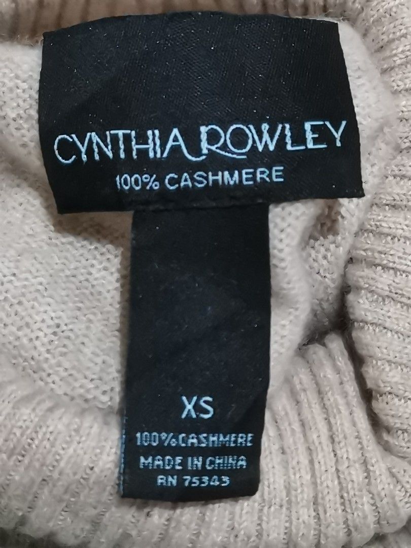 Cynthia rowley 100 cashmere sweater hotsell