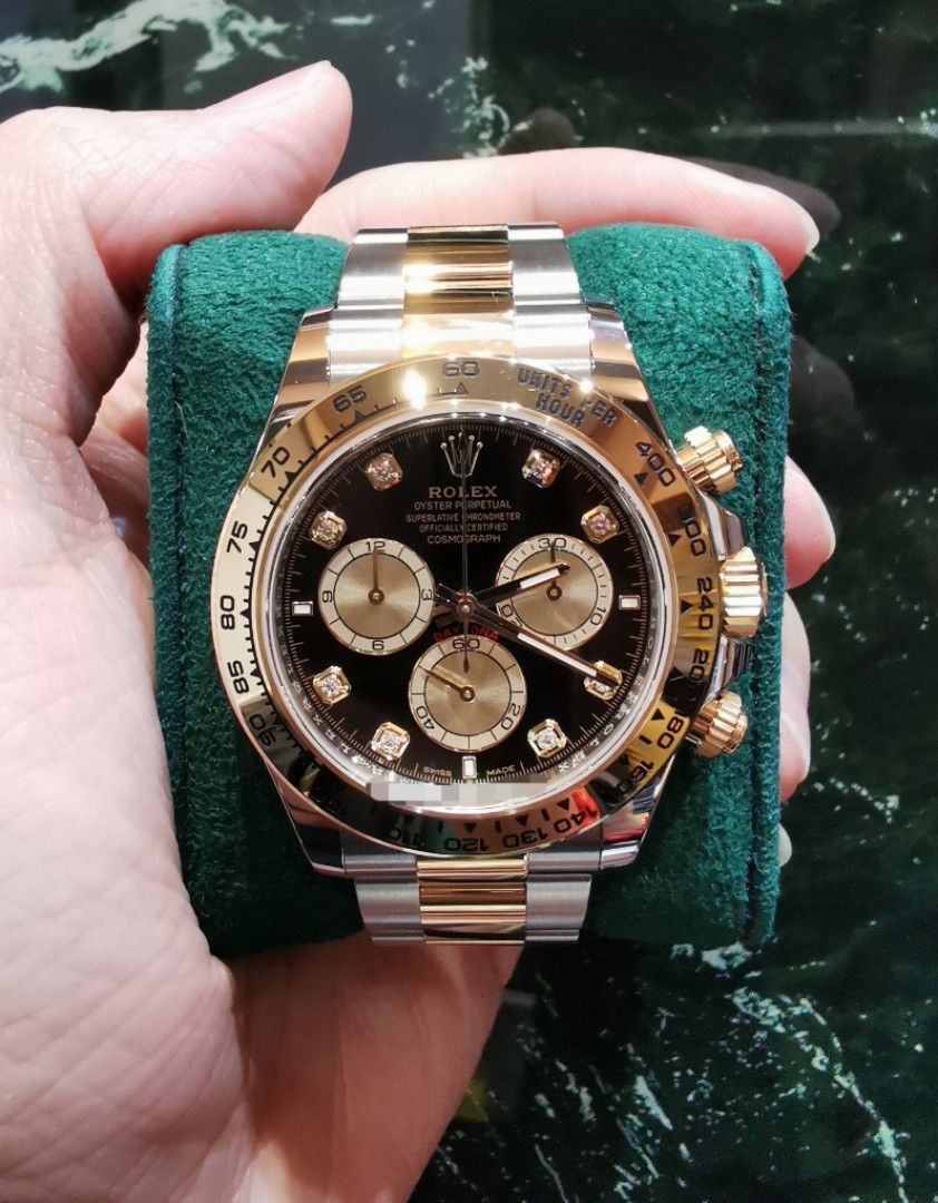 Daytona half gold diamond deals
