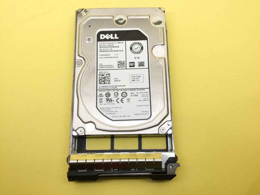 Dell 92MDW 8TB SATA 7.2K 6GBPS 512E 3.5" Drive ST8000NM0205 2FF112-136 HArd Disk  (Cover 30-day after-sale warranty)63164747016195110