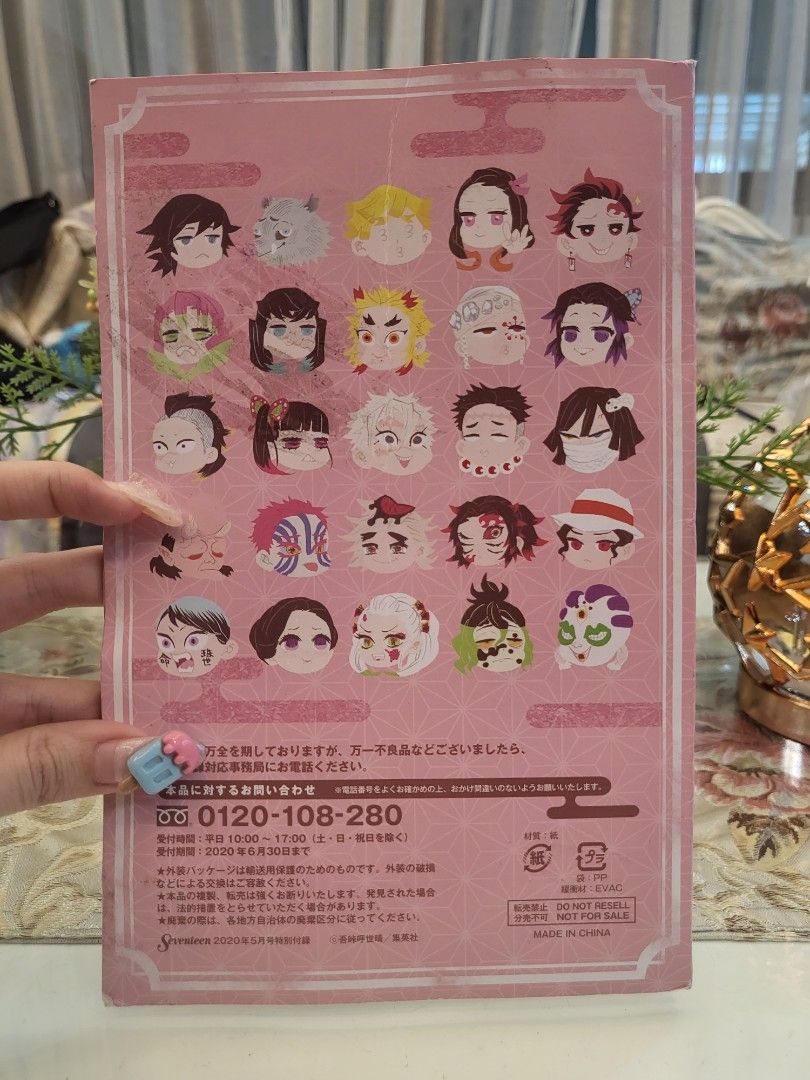 Demon Slayer Memo Pad Set (Category: Stationery & School Supplies) located in San Fernando. Submitted by jpmarketplace2023 (Listing ID 1274778060, Image 2). Description: -Demon Slayer memo pad sey for only PHP220 -Authentic from Japan.