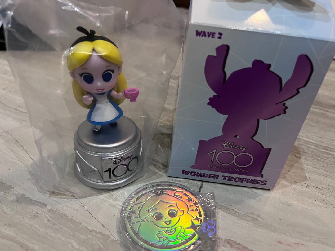 Disney 100 Wonder Trophies - Alice, Hobbies & Toys, Toys & Games on ...