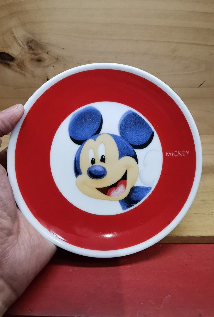 Disney Mickey Mouse Plate collection, Furniture & Home Living