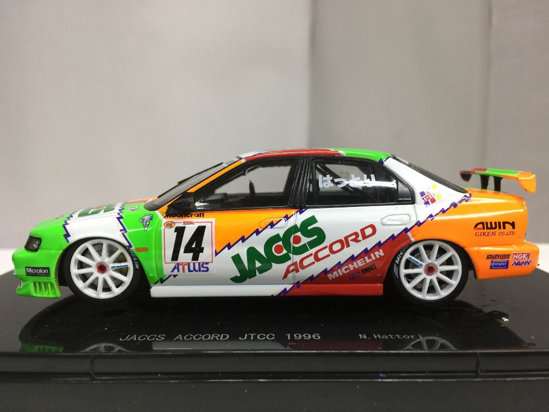 EBBRO 1/43 HONDA ACCORD JACCS JTCC 1996 #14 (45039) (C1172-2084