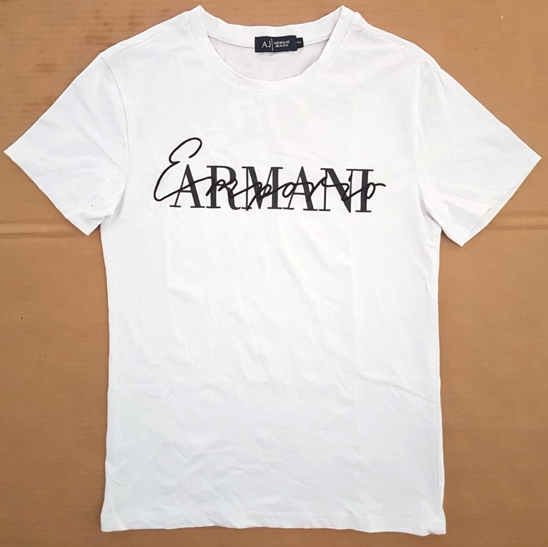 White t cheap shirt armani