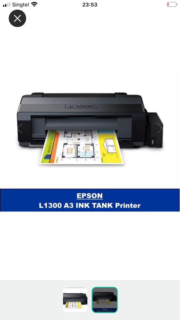 Epson L300 a3+ printer, Computers & Tech, Printers, Scanners & Copiers ...