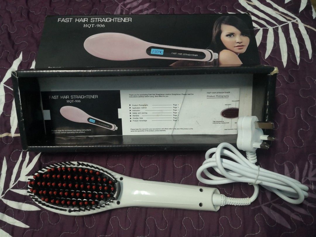 Hqt 906 fast hair hot sale straightener