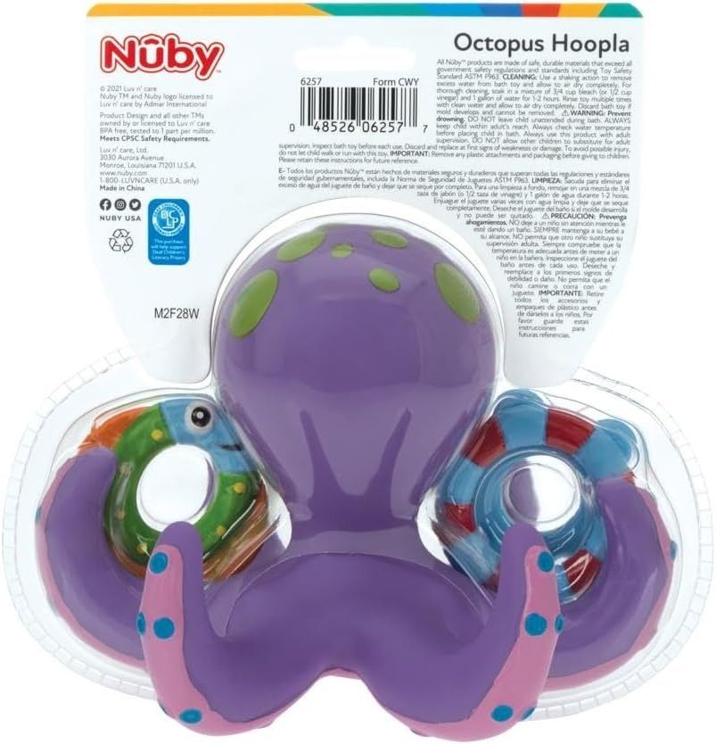 Nuby octopus hoopla bathtime sale