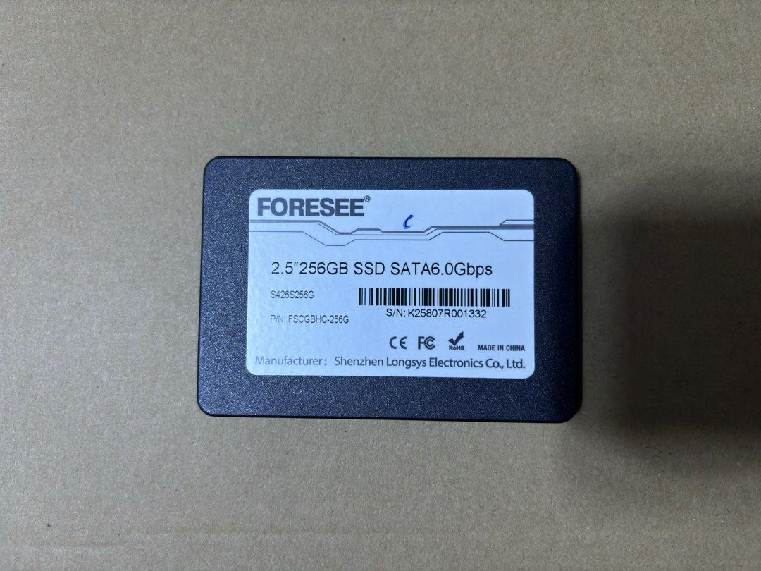 Foresee SSD for Laptop, Computers & Tech, Parts & Accessories, Hard ...