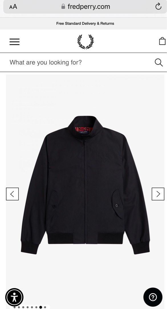 Fred perry hotsell harrington jacket sale