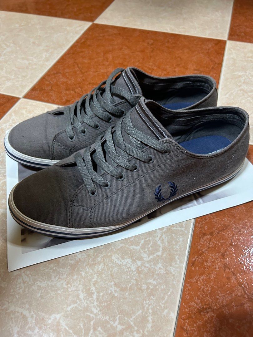 Fred perry kingston twill grey hot sale