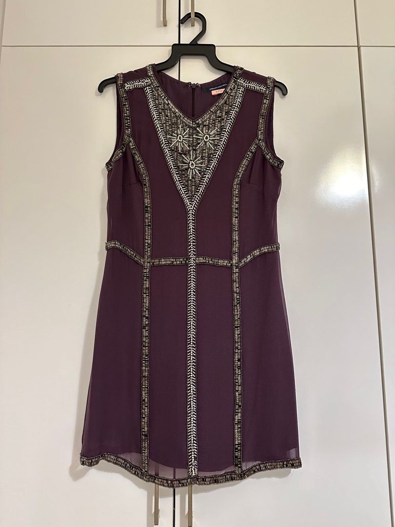 French connection beaded dress store