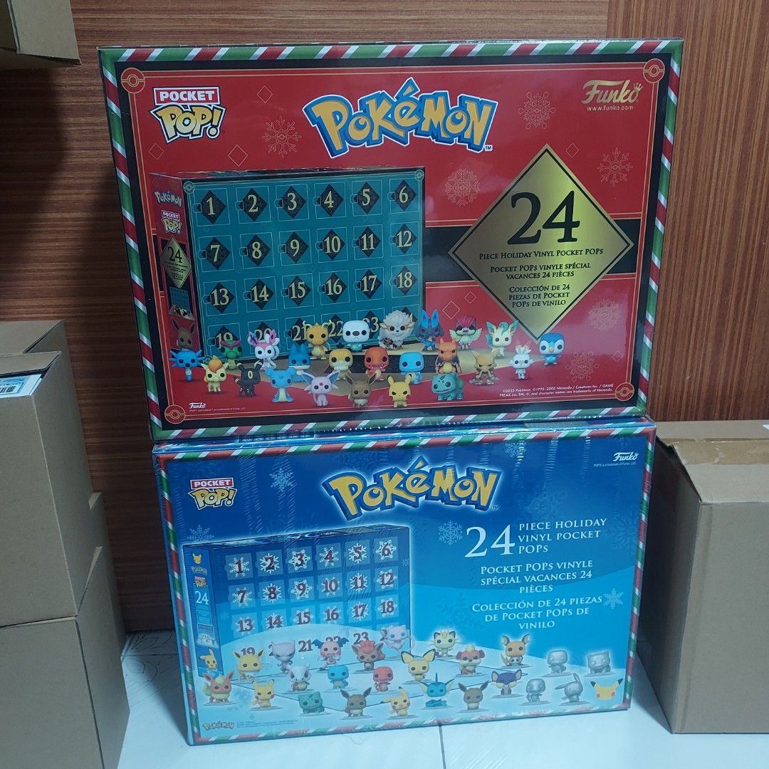 Funko Pokemon Advent calendar bundle of 2, Hobbies & Toys, Toys & Games