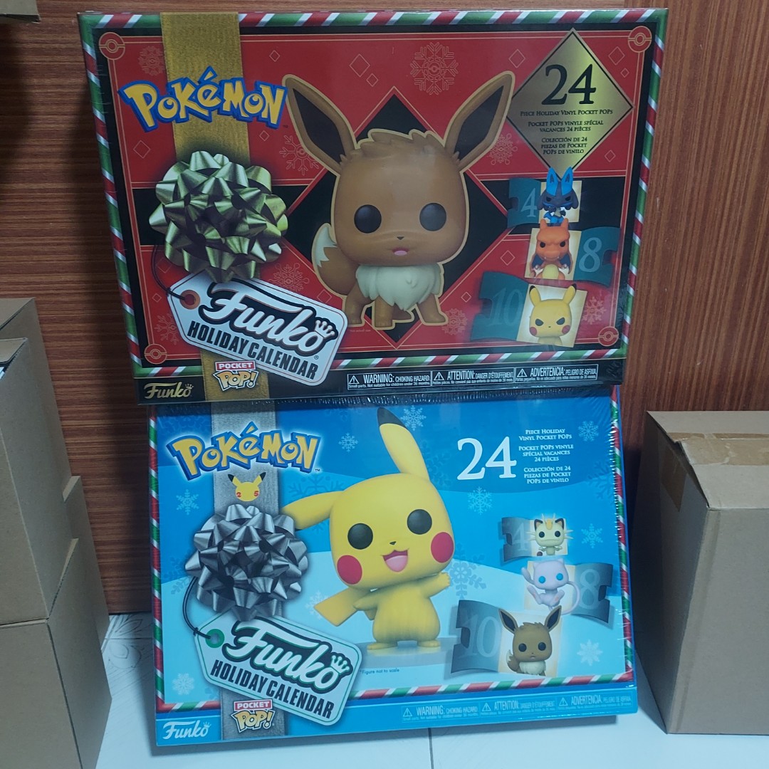 Funko Pokemon Advent calendar bundle of 2, Hobbies & Toys, Toys & Games