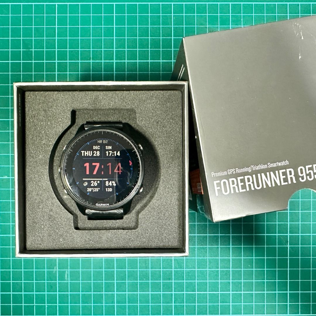 Garmin Forerunner 955 with extras