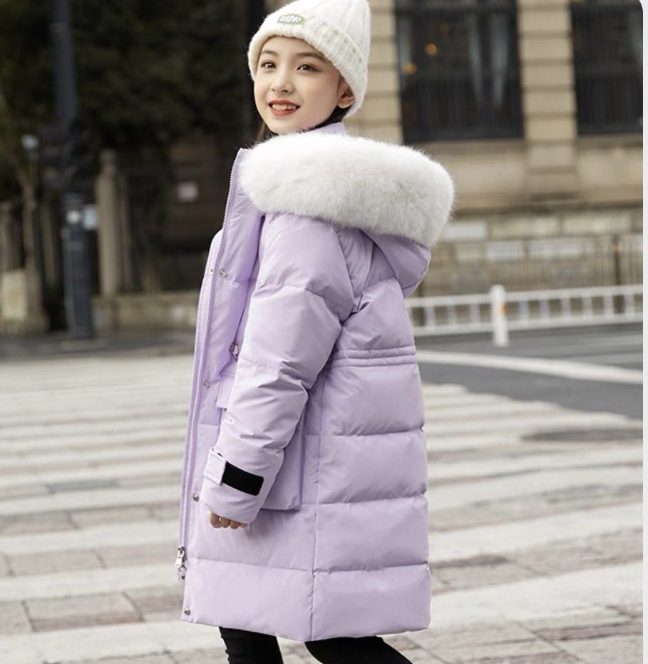 Girl puffer top