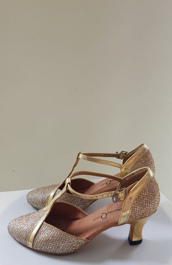 Gold dance shoes new arrivals
