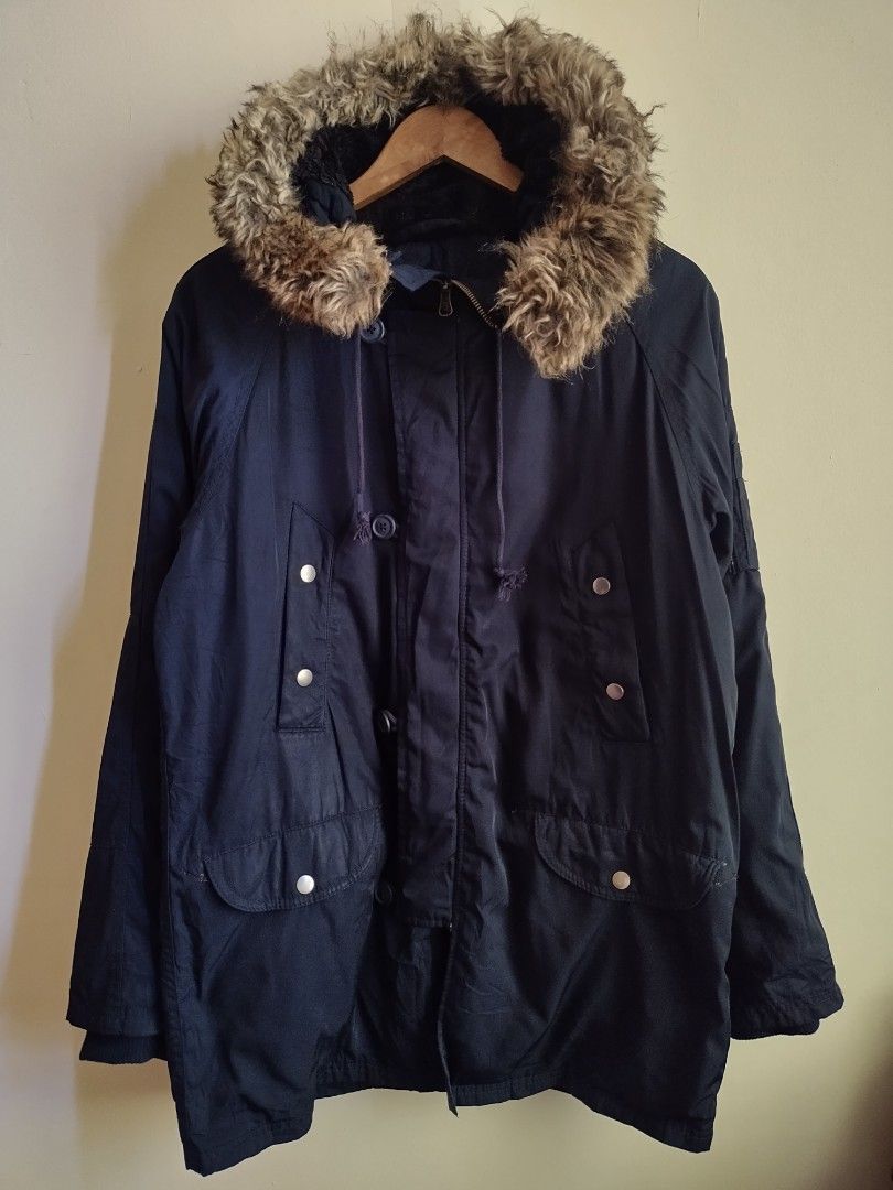 Uniqlo military outlet down jacket