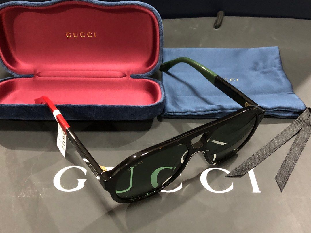 Gucci 56mm aviator sunglasses 2025