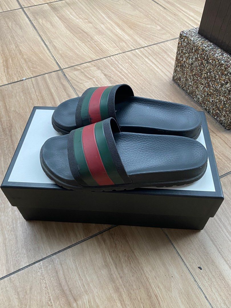 Gucci Slides Men s Fashion Footwear Flipflops and Slides on