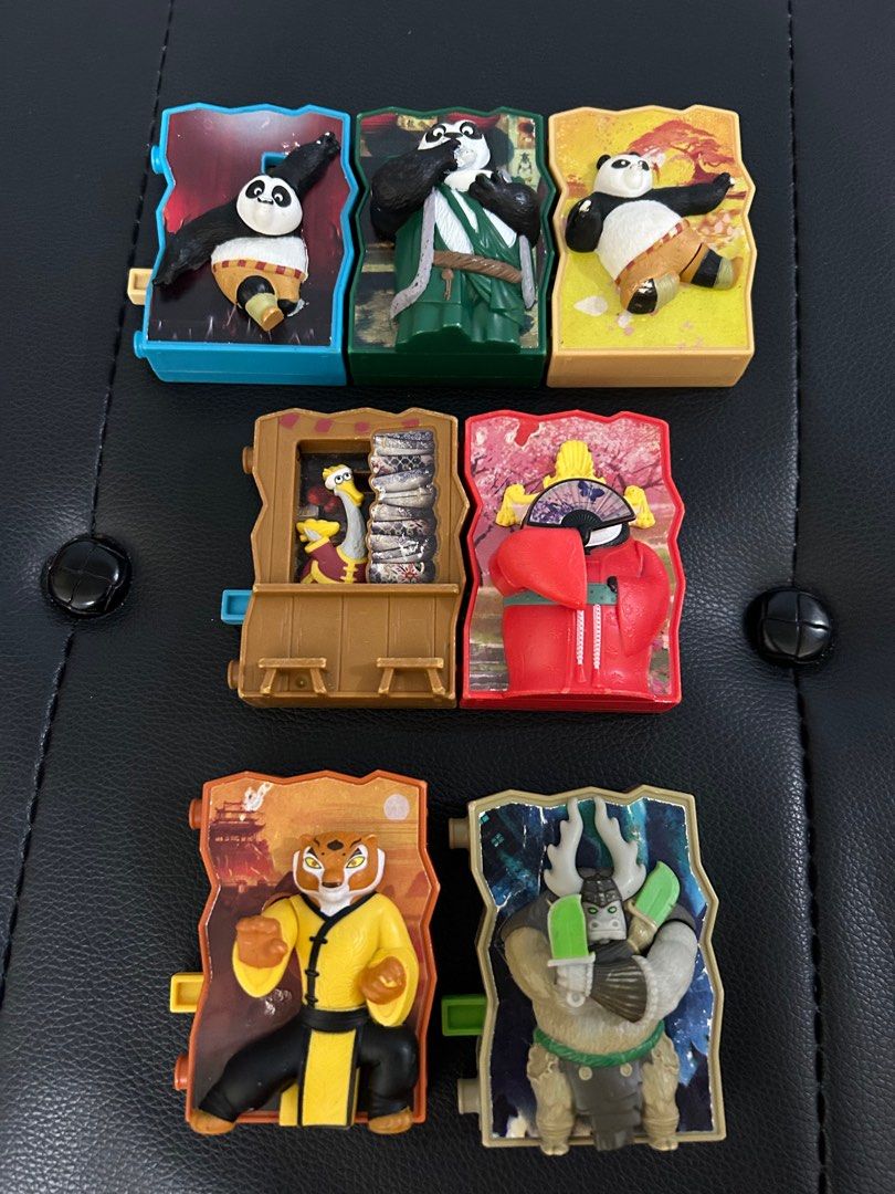 Happy Meal Kungfu Panda (Category: Designer & Blind Box Toys) located in Manila. Submitted by chen_clybelles (Listing ID 1274775823, Image 2). Description: Take all.