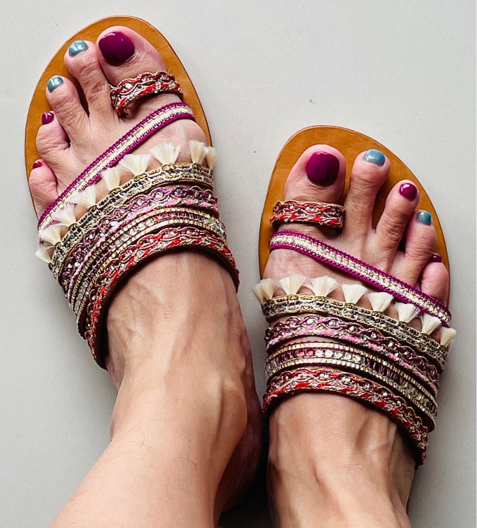 Hawaiian leather hotsell sandals