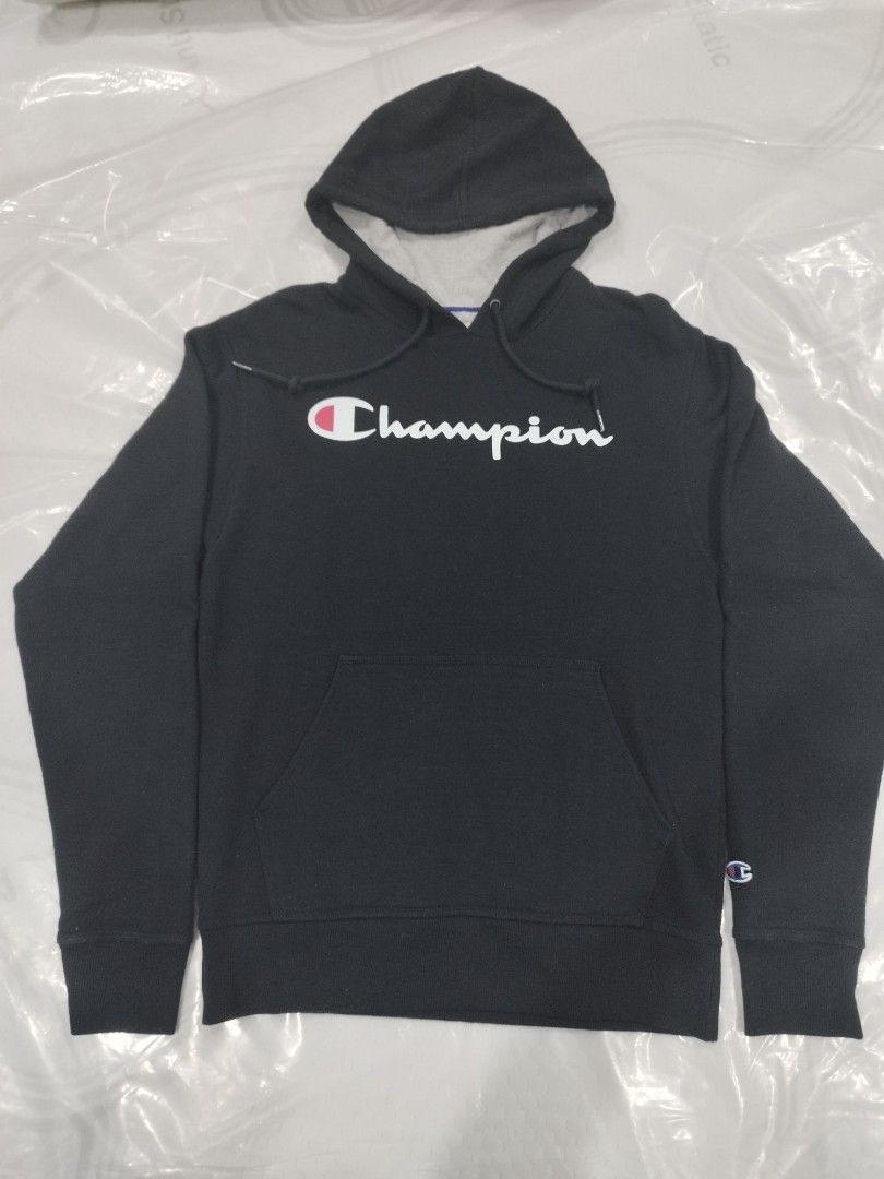 Hoodie champion black on sale