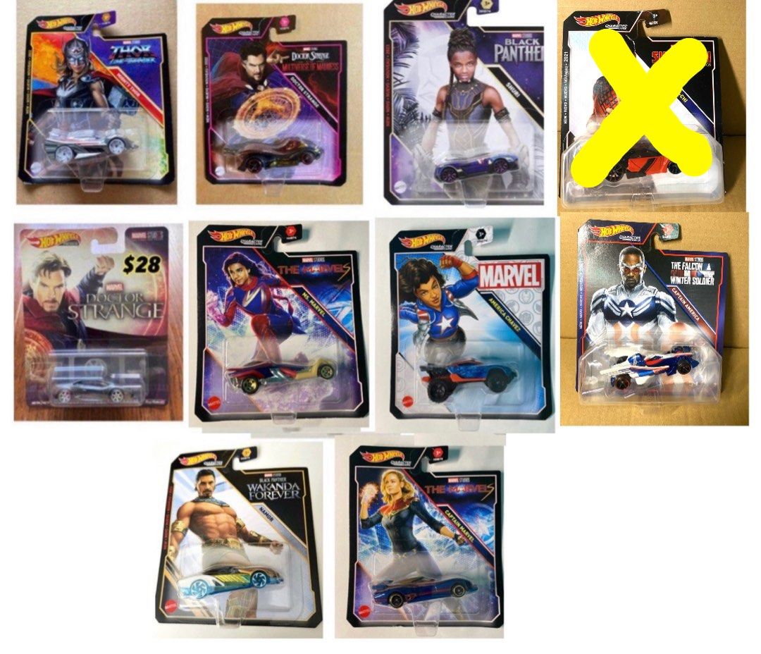 Hot wheels outlet avengers 2019