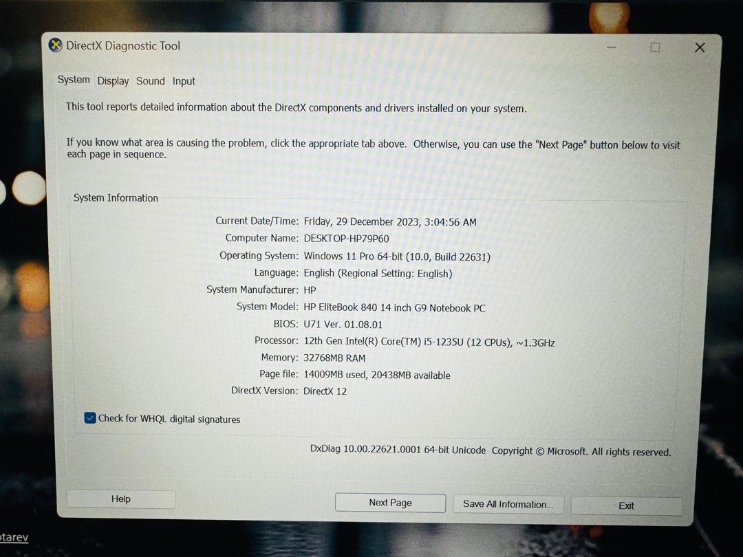 HP EliteBook 840 G9, 14  , Windows 11 Professionnel, i5, 16 Go