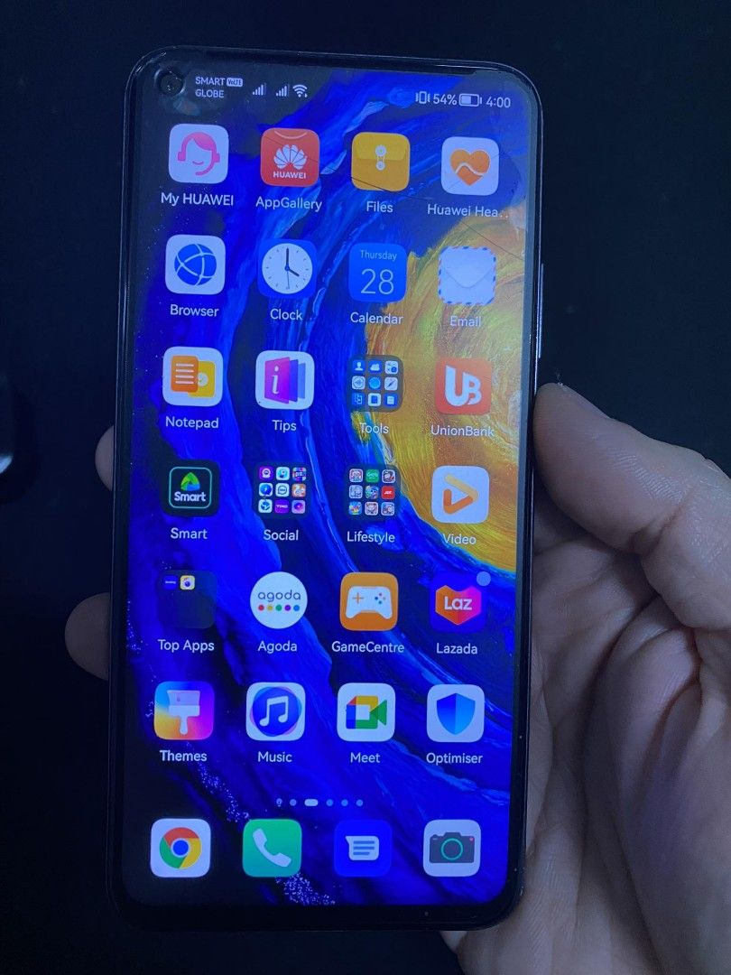 Huawei nova 5t with Earbuds akiki TWS Mobile Phones Gadgets