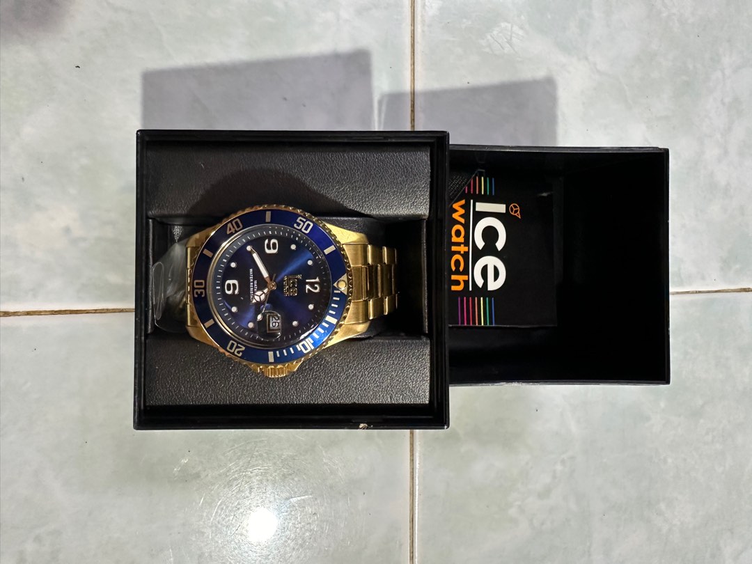 Ice steel deals gold blue