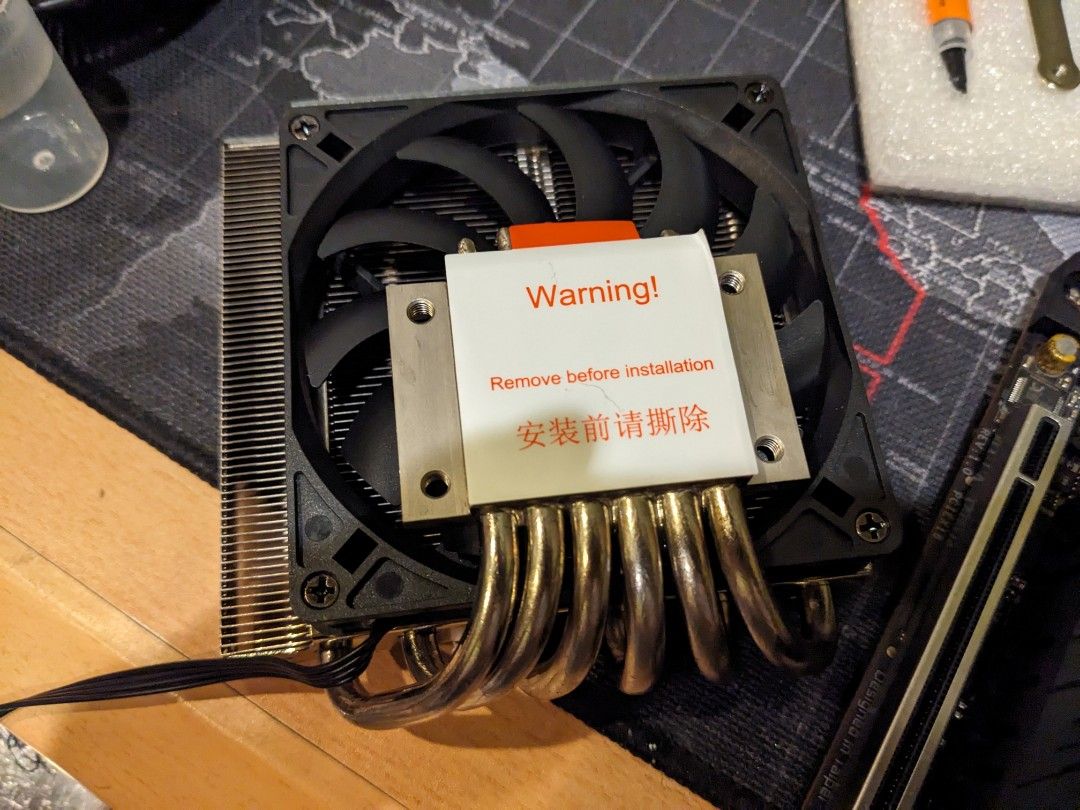 ID Cooling IS-47K CPU Cooler ITX, Computers & Tech, Parts & Accessories ...