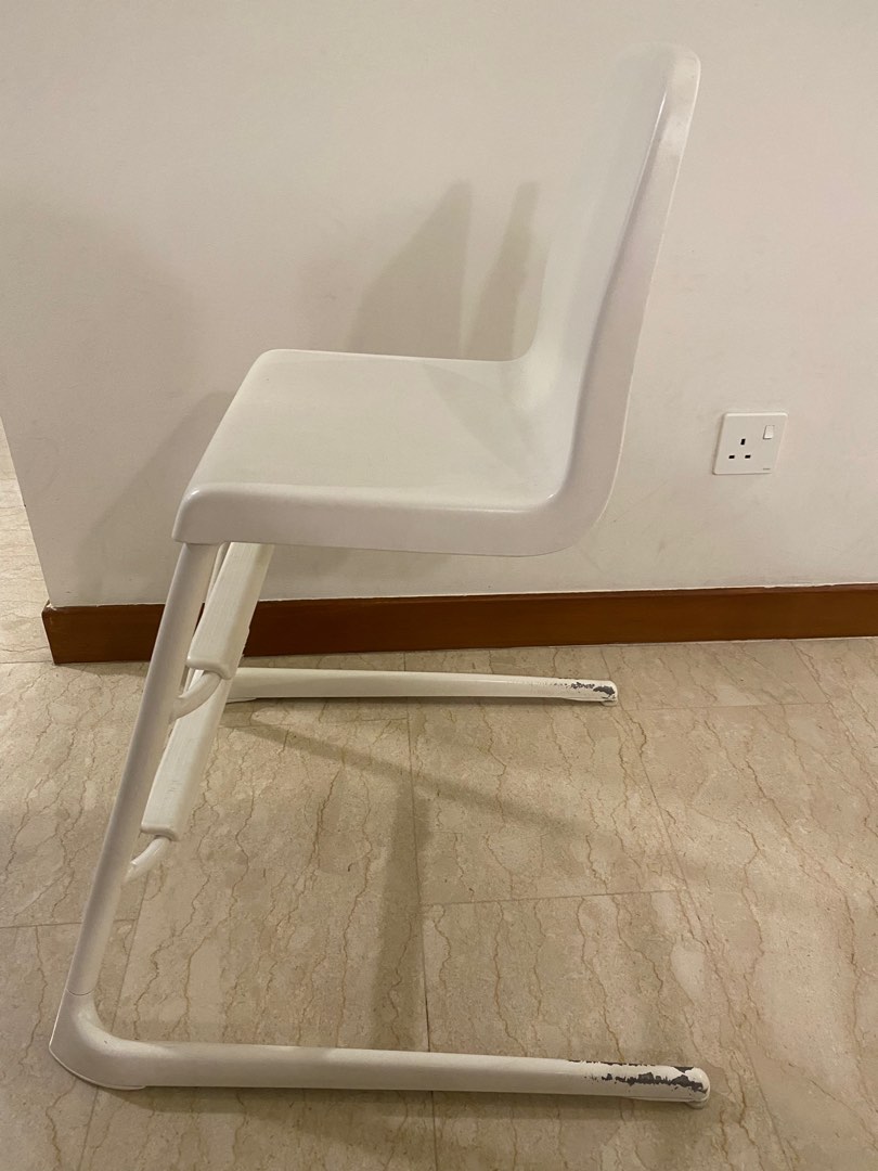 IKEA chair LANGUR junior chair white Furniture Home Living
