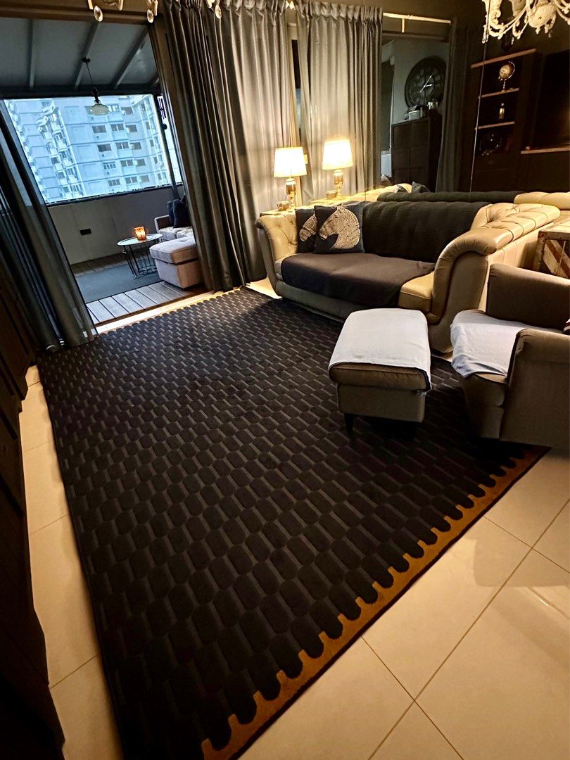 Ikea large Rug Carpet (3M by 2M), Furniture & Home Living, Home Decor