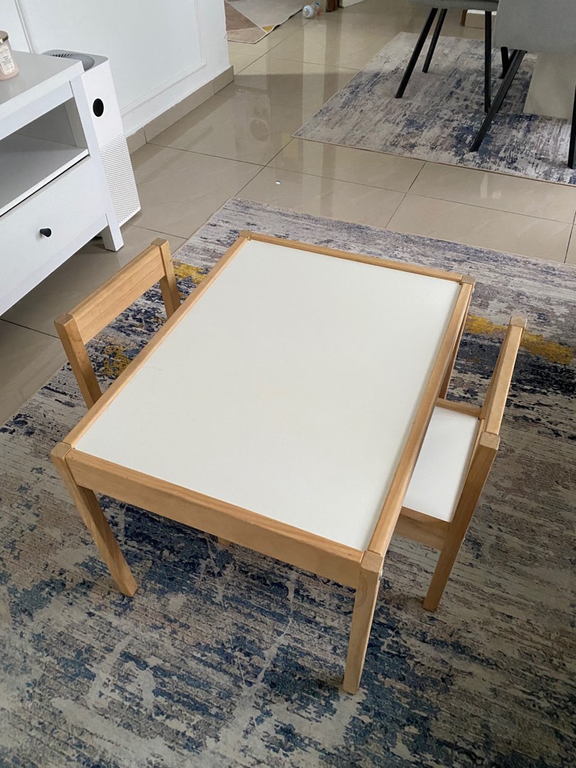 Ikea Latt table, Furniture & Home Living, Furniture, Tables & Sets on