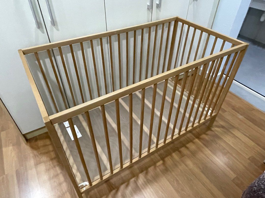 IKEA Sniglar Baby Cot 60 x 120cm for Sale, Babies & Kids, Baby Nursery