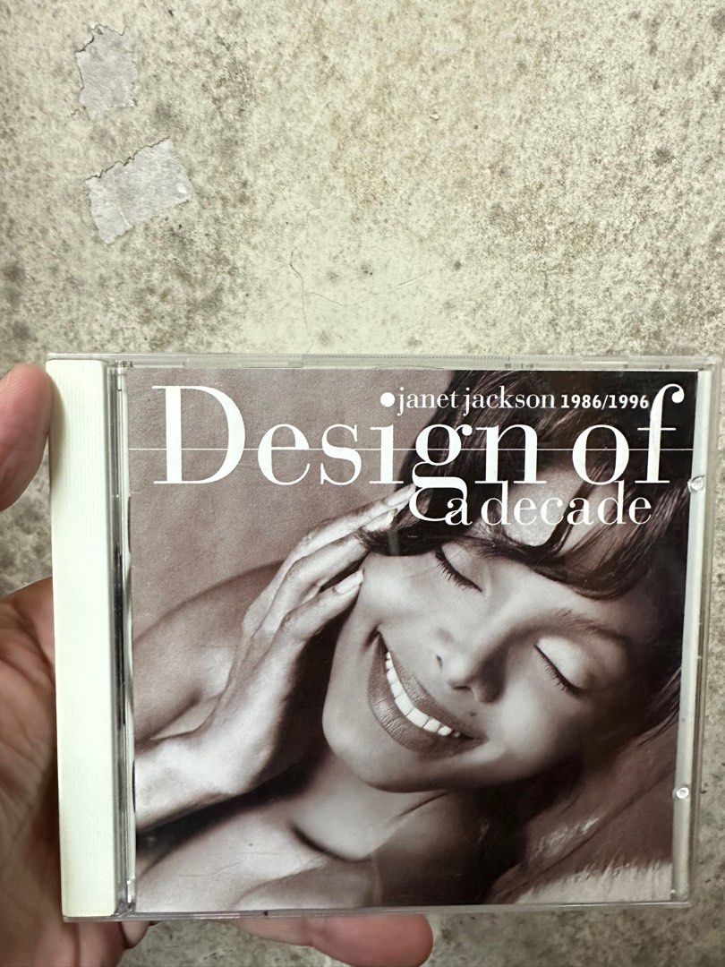 Janet Jackson “Design of a decade 1986-1996” CD, 興趣及遊戲, 音樂