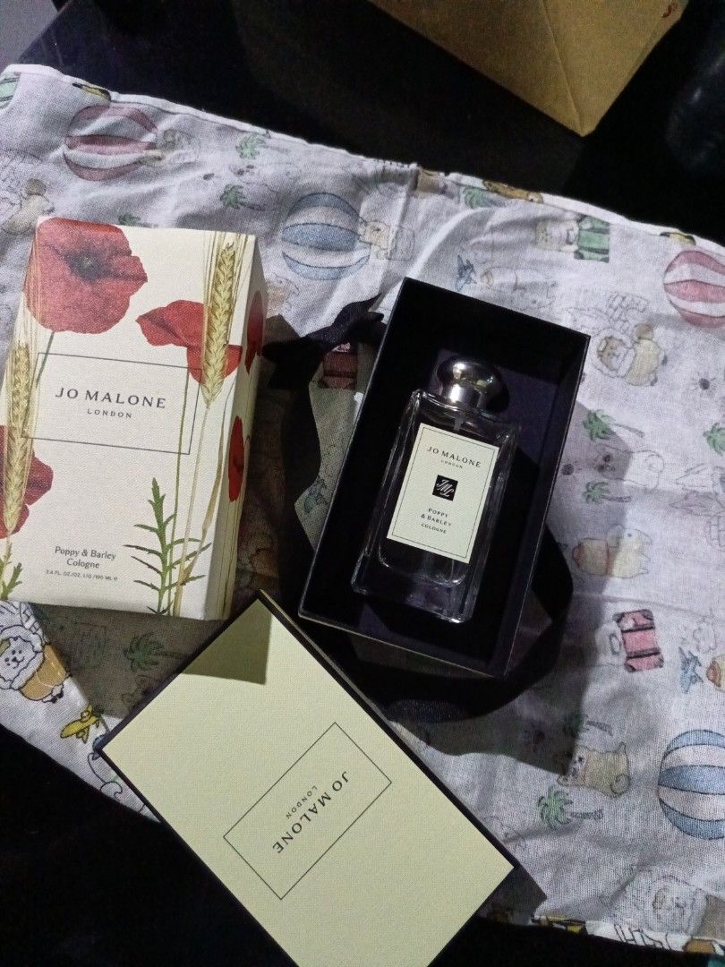 Jo Malone poppy and barley scent, Beauty & Personal Care, Fragrance