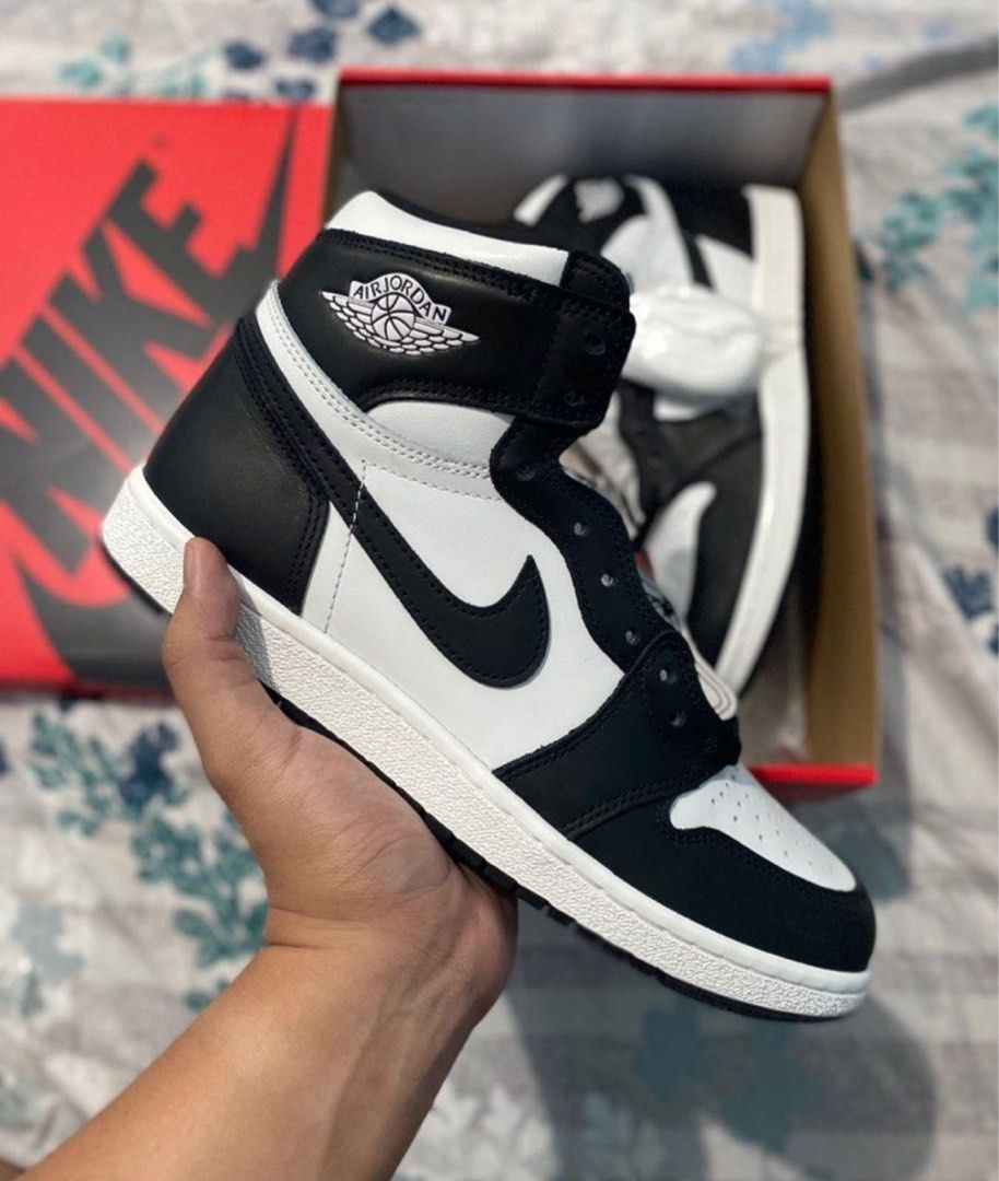 Jordan 1 high 85 panda Men s Fashion Footwear Sneakers on Carousell