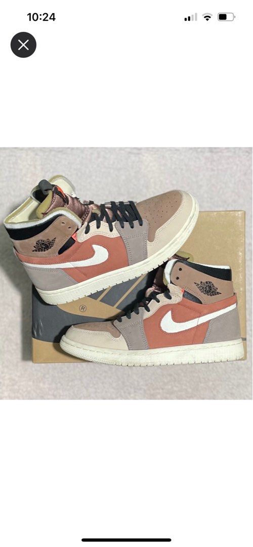 jordan 1 high zoom air cmft canyon rust