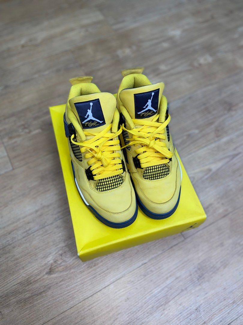 retail jordan 4 lightning