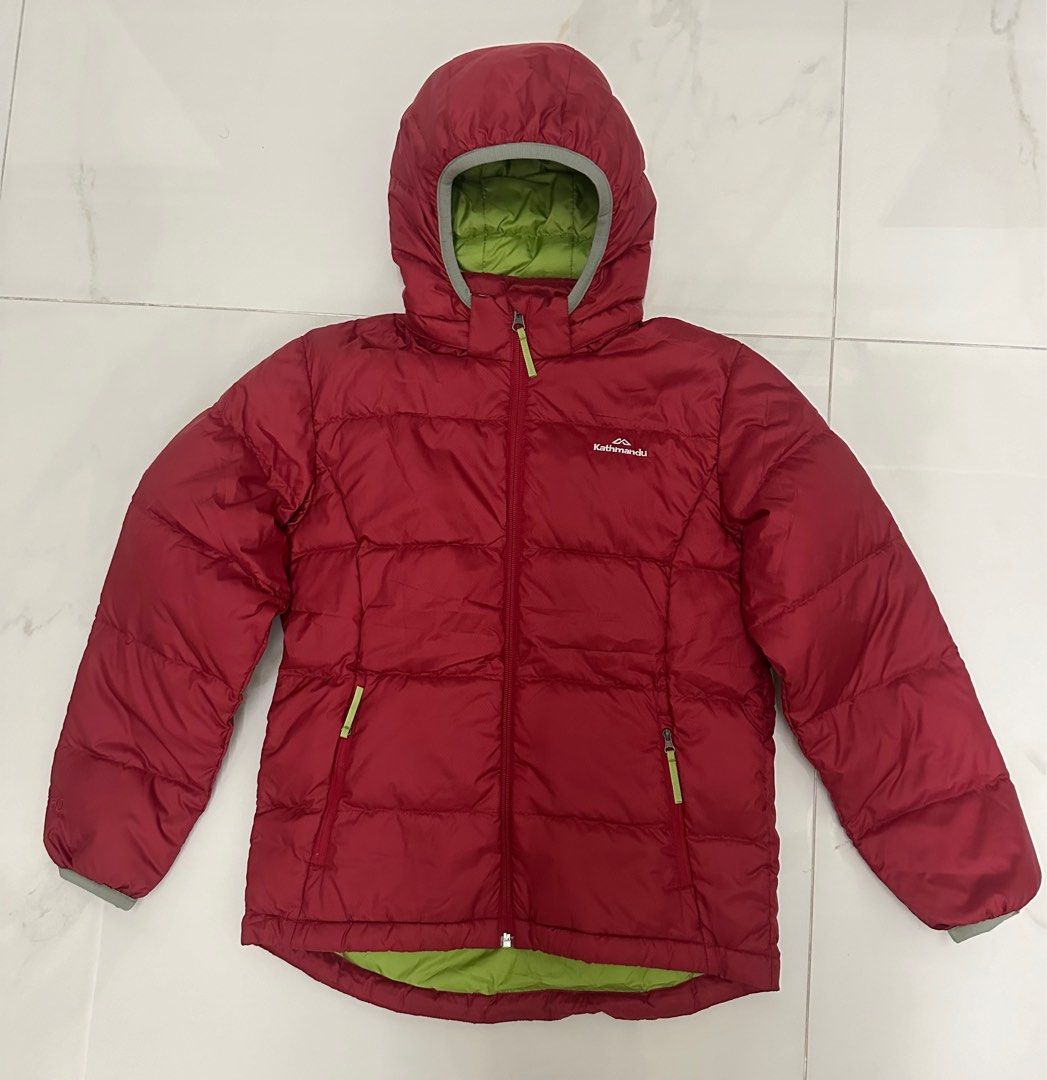 Red kathmandu sales puffer jacket