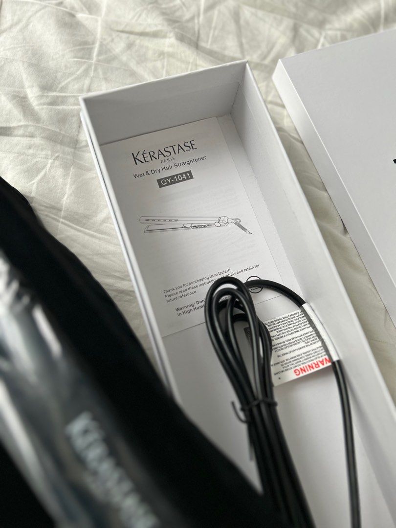 Kerastase Wet Dry Hair Straightener Beauty Personal Care