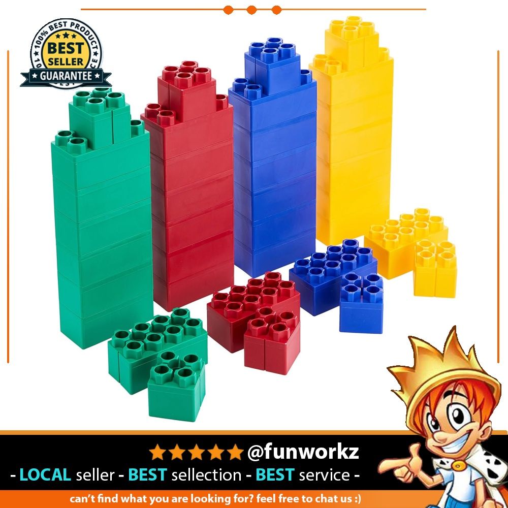 Kids Adventure Learner Jumbo Block 48 PCS Set Hobbies Toys