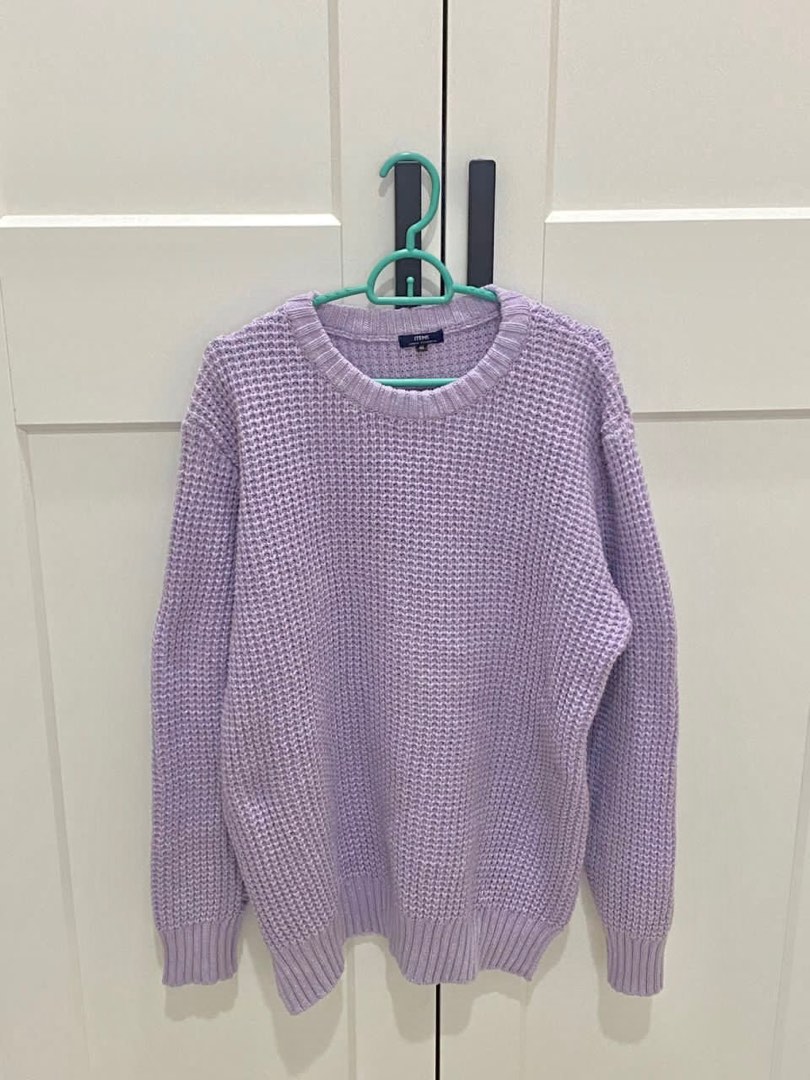 American apparel 2025 fisherman pullover lilac