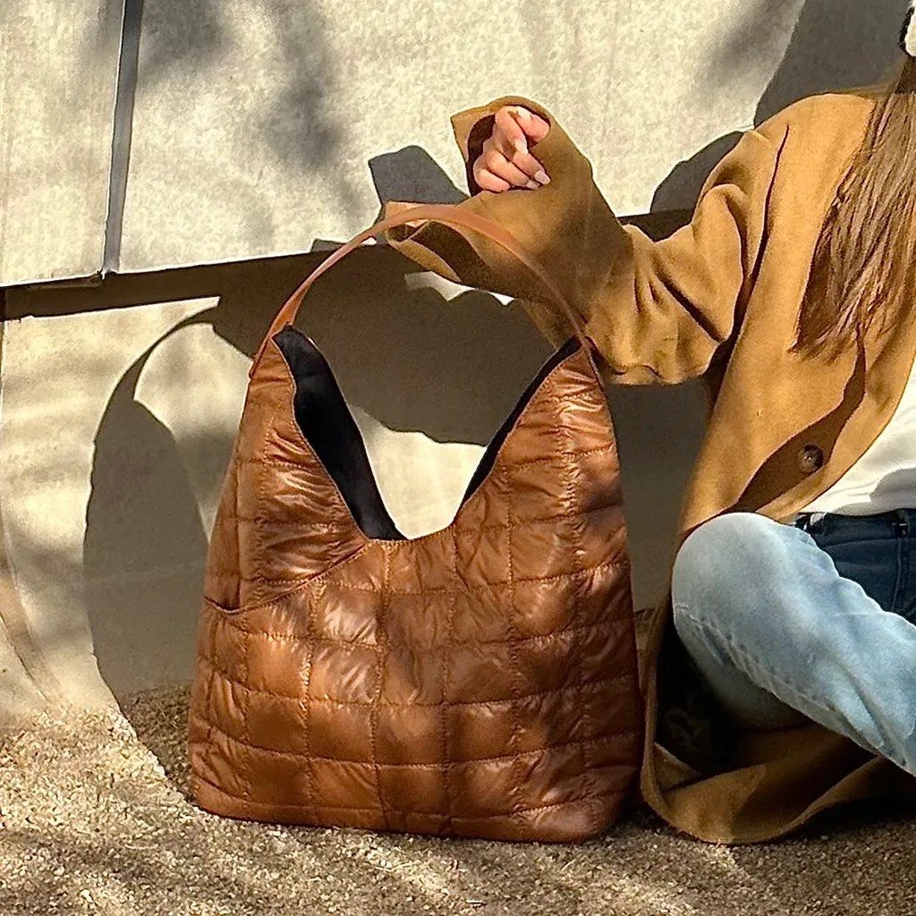 Korea Big Brown Tote Bag Women s Fashion Bags Wallets Tote Bags on Carousell