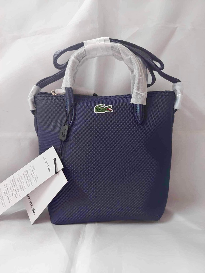 Lacoste mini tote slingbag, Women's Fashion, Bags & Wallets, Crossbody