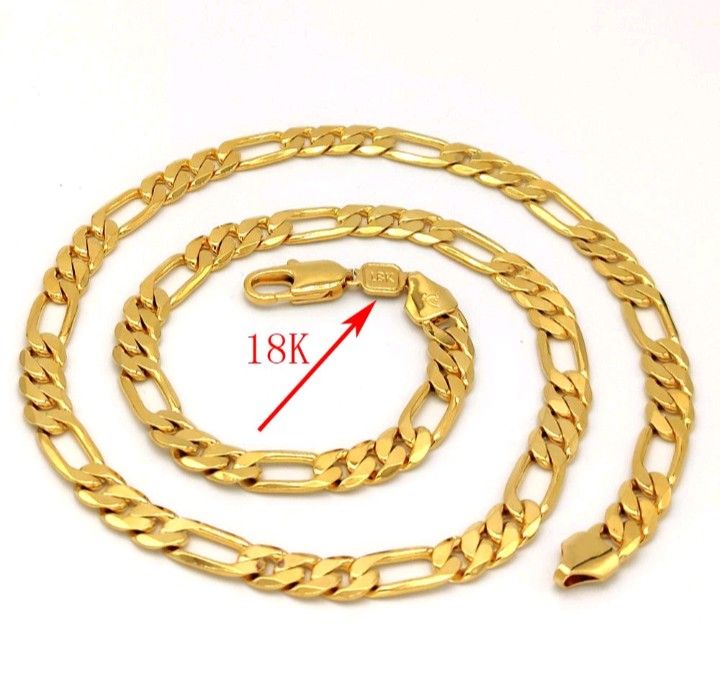 Pure gold sale necklace mens