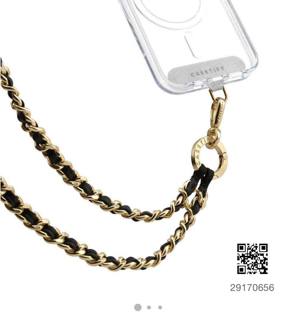 Gold chain crossbody clearance strap