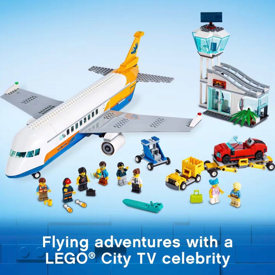 Lego 60262 passenger hotsell airplane